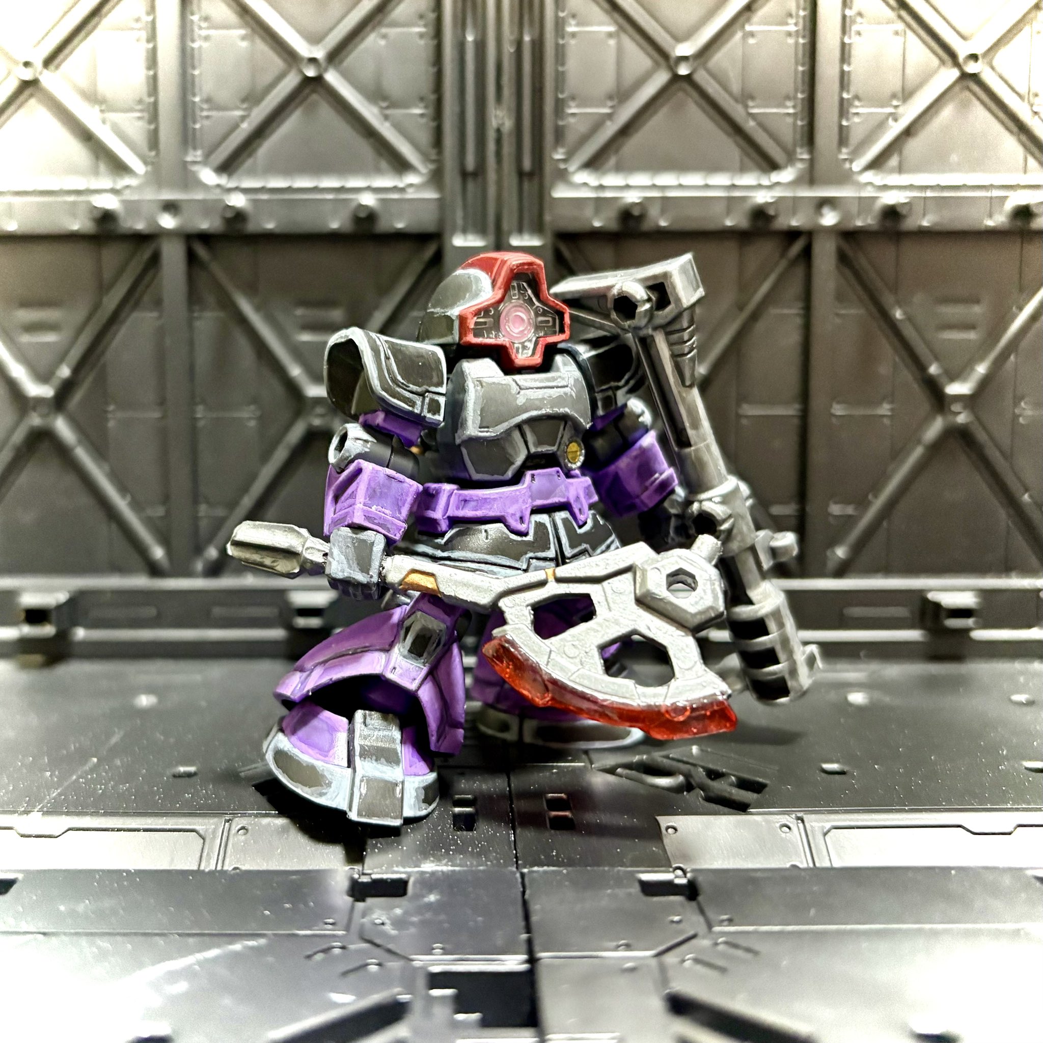 デュークモン　全塗装　完成品　メタリックグラデーション NXEDGE STYLE ［DIGIMON UNIT］デュークモン -Special Color Ver