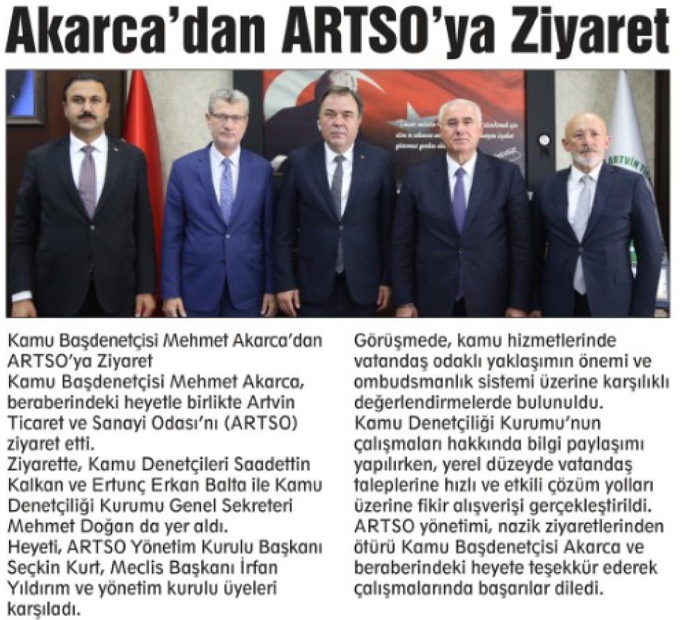 🗞️Basında Biz🗞️
#MehmetAkarca #KDK