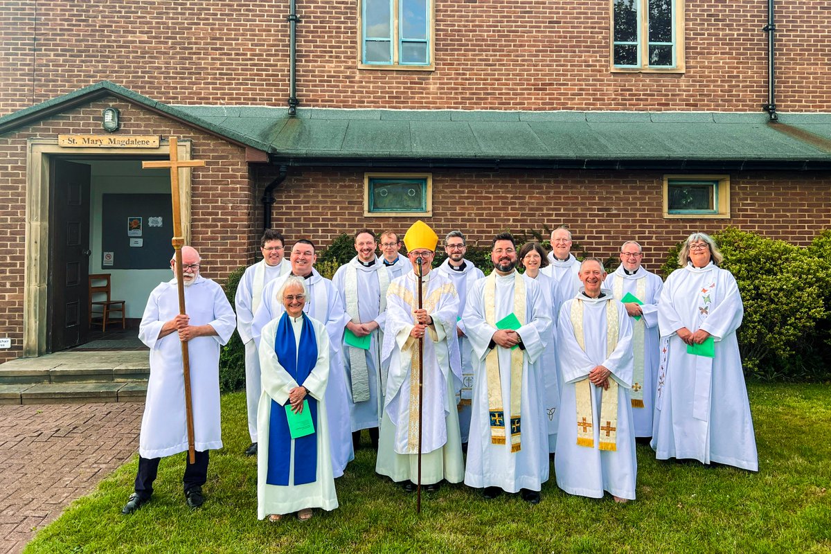 NclDiocese's tweet image. Congratulations to the Revd Ben Jarvis who was licensed on Tuesday evening by @BishopBerwick as Priest in Charge of St. Mary Magdalene Longbenton. Please keep Ben in your prayers as he takes on this new role alongside his current role.