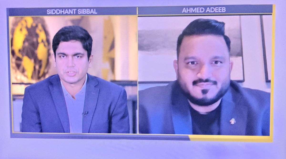 "India has helped us in tough times," says former Maldives Vice President Ahmed Adeeb <a href="/Ahmed_Adeeb/">Ahmed Adeeb</a>. Interview soon on <a href="/WIONews/">WION</a>