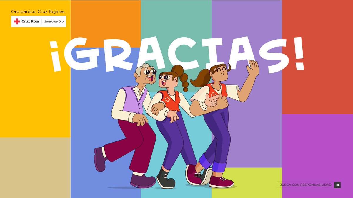 CruzRojaCA's tweet photo. 💛 Gracias a todas las personas que hacéis posible el Sorteo de Oro.
A quienes compráis boletos, a las empresas que colaboráis con vuestra confianza, y a los equipos de venta que os dejáis la piel en cada punto de venta.

Cada gesto cuenta, y el vuestro #ValeOro. https://t.co/8oe9DwCy9m
