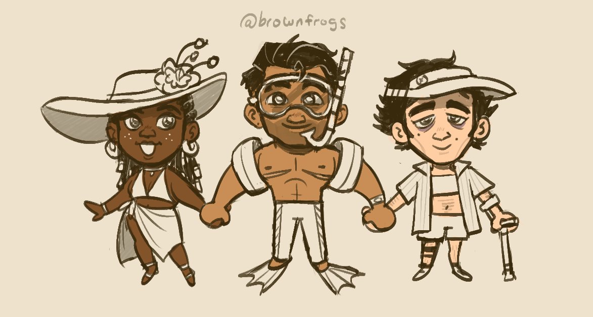 brownfrogs's tweet image. [#meljayvik] vacation