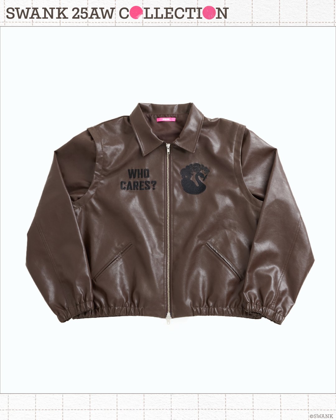 ànuke 25SS Half Sleeve Jacket ブラウン SWANK on X: 