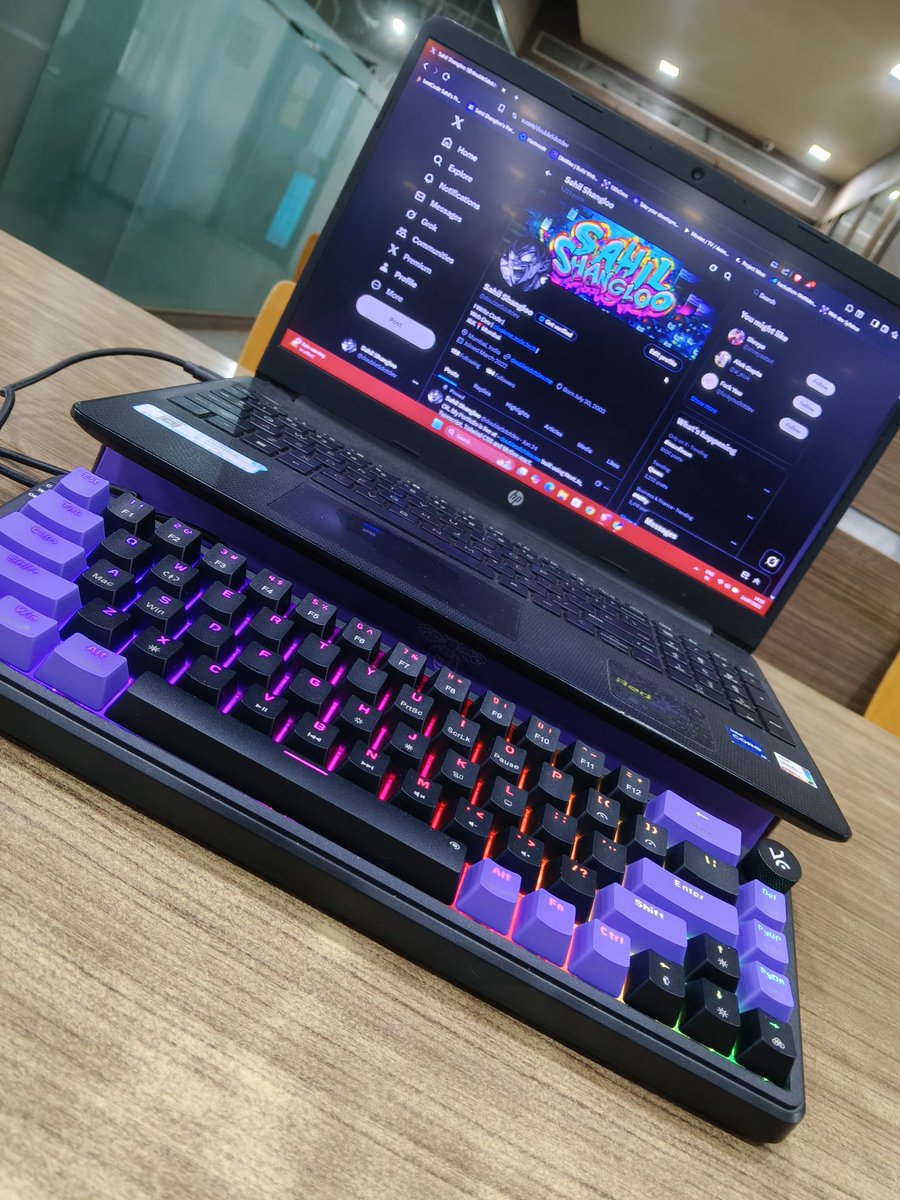 Btw this is the place i tweet from! 
Thankyou guys for the keyboard 🛐
<a href="/alve_om/">Om Alve</a> <a href="/arkan__khan_/">Arkan Khan</a> <a href="/anujgill_01/">Anuj Gill</a>