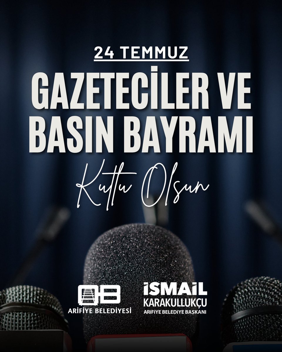 Kamuoyunun doğru, tarafsız ve hızlı bilgilendirilmesi adına büyük bir sorumlulukla görev yapan; meslek ilkeleri doğrultusunda fedakârca çalışan tüm basın mensuplarımızın #GazetecilerVeBasınBayramı’nı en içten dileklerimle kutluyorum.