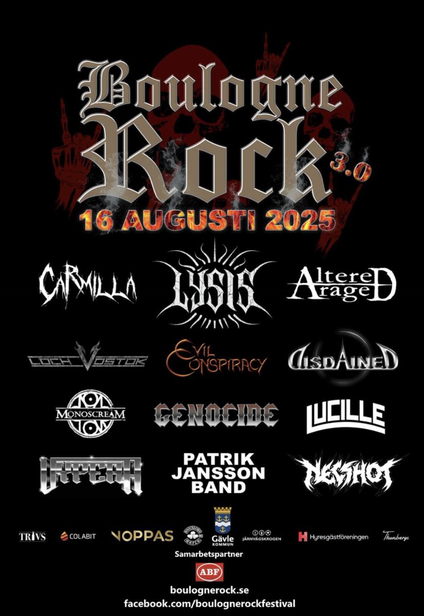 Festival gig coming up. 
Wohoo 🤘🎶