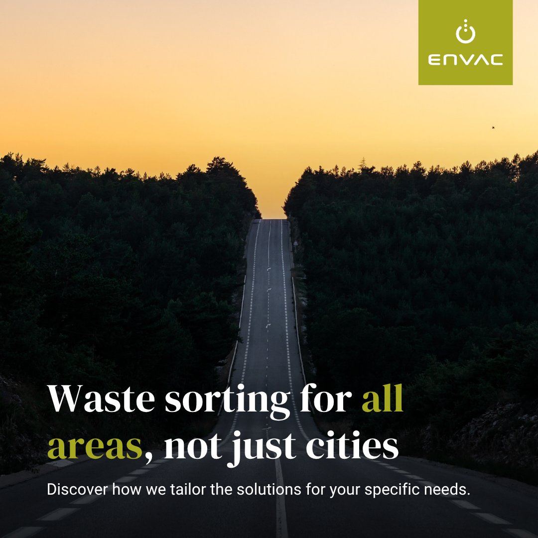 Waste sorting isn’t just for cities. 
With Envac’s optical sorting, small towns, rural areas &amp; growing suburbs get scalable, sustainable solutions.
🎯 Colour-coded bags
📸 Automated camera sorting
♻️ Smarter recycling anywhere.
🔗 Learn more: eu1.hubs.ly/H0lRxR_0
 #Envac