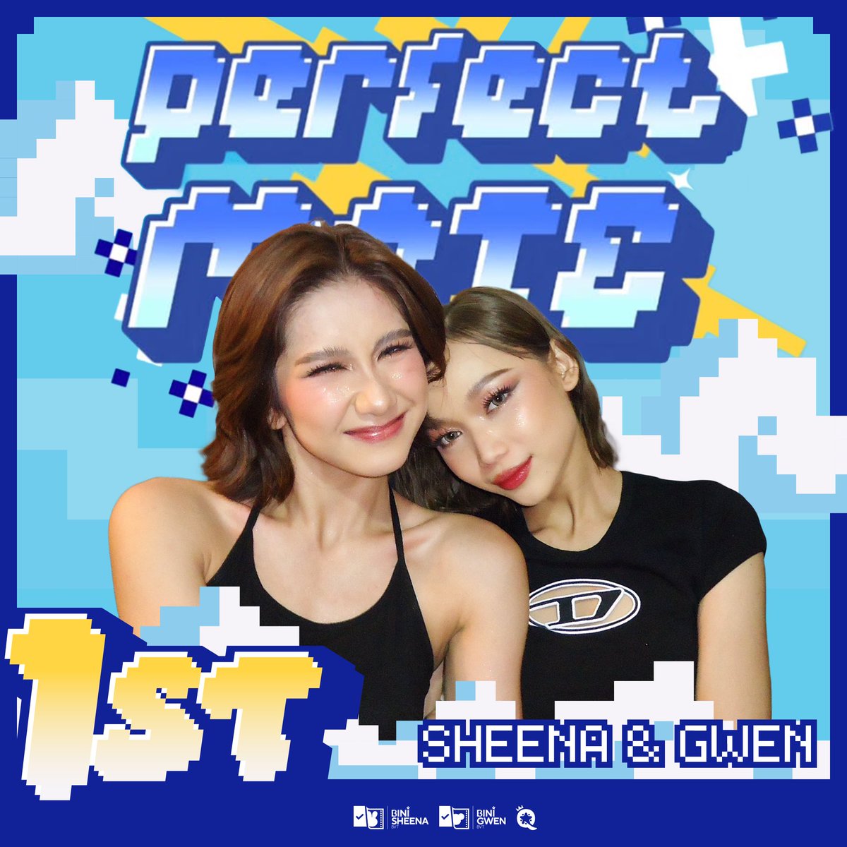 BiniSheenaBVT's tweet image. 📣 QUEERI PERFECT MATE 🧩
There was never any doubt. Sheena and Gwen just make sense. And now it’s official: Hambebe is our Queeri Perfect Mate! 💖
Thank you to everyone who voted! Let’s continue to support our girls through every stage and season. 🐰🐨
Ad reward unlocked 🎁:…