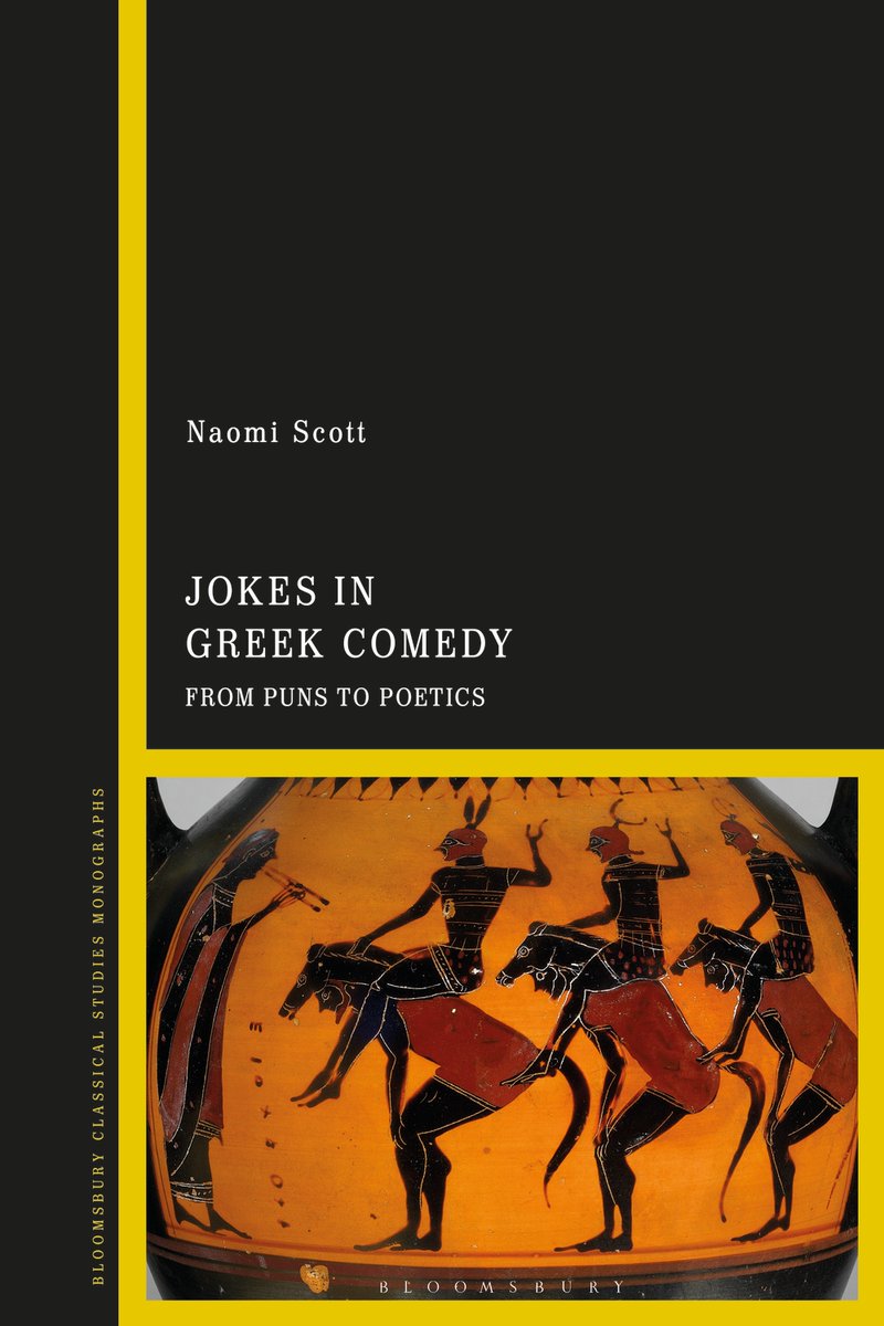 BloomsburyClass's tweet image. Lots of our research volumes are now available in paperback! Check out:
馃摃 Aristophanes: Cavalry - bit.ly/3IYSPHm
馃摃 Jokes in Greek Comedy - bit.ly/46TQ6cg
馃摃 Money, Warfare and Power in the Ancient World -