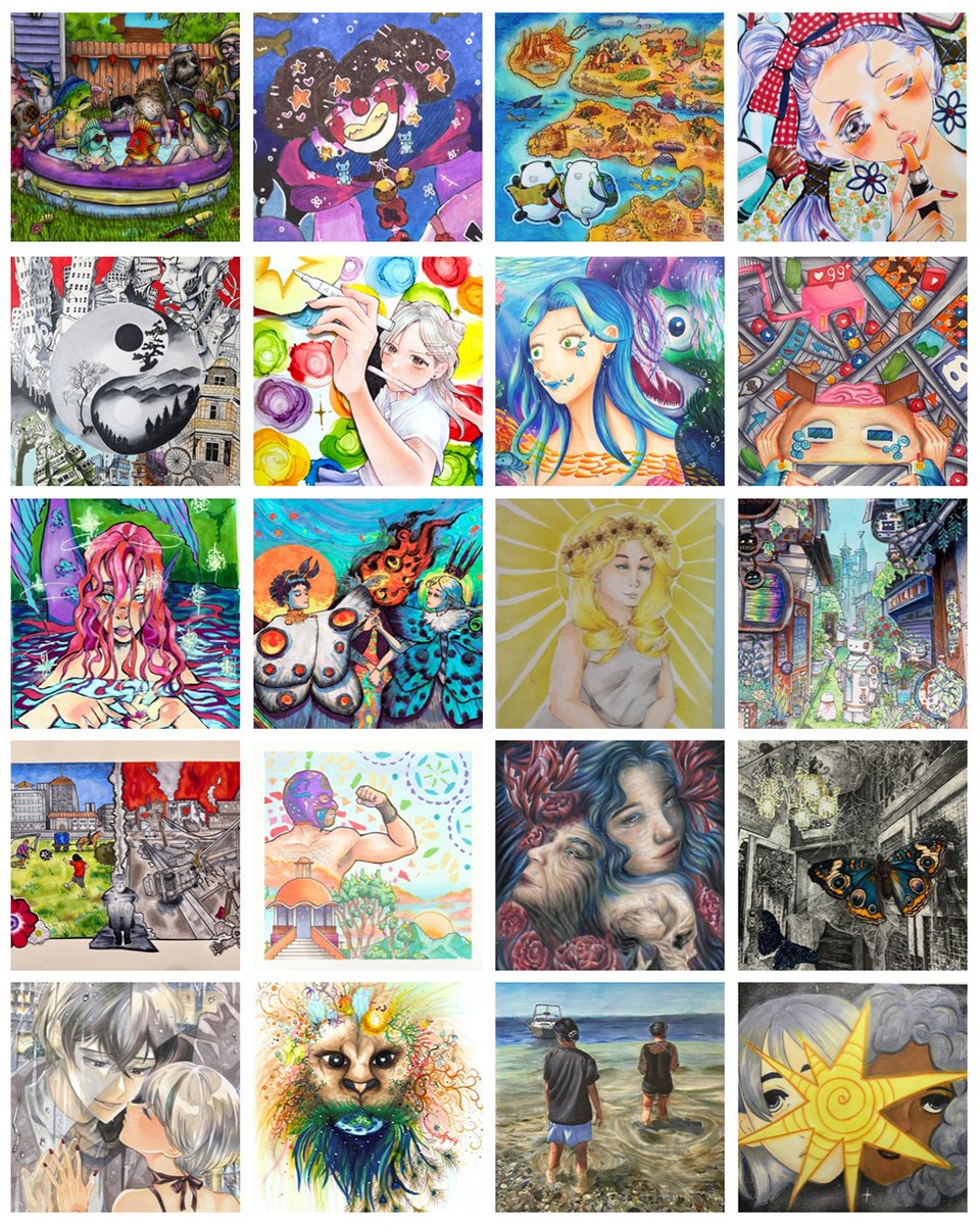COPIC_AWARD's tweet image. 🖼エントリー公開作品を一部ご紹介
各作品の詳細はオフィシャルウェブサイトにて公開中です。お気に入りの作品への”👍いいね!”や”💘お気に入り"をお待ちしています。
#コピックアワード2025
エントリーはこちら▶︎copicaward.com/ja/