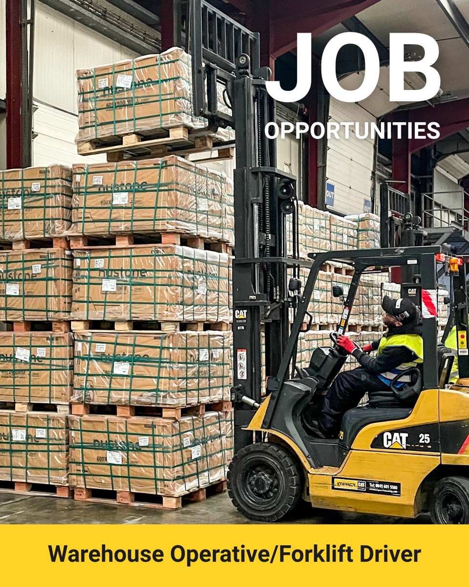 Opportunities at Nustone!

 🚨 We’re Hiring! 🚨

 📍 Based at our Braintree Unit

We have two exciting roles available to join our growing team:

🔹 Warehouse Operative / Forklift Driver
Ready to take on a new challenge? We’re looking for an ambitious team player with a strong