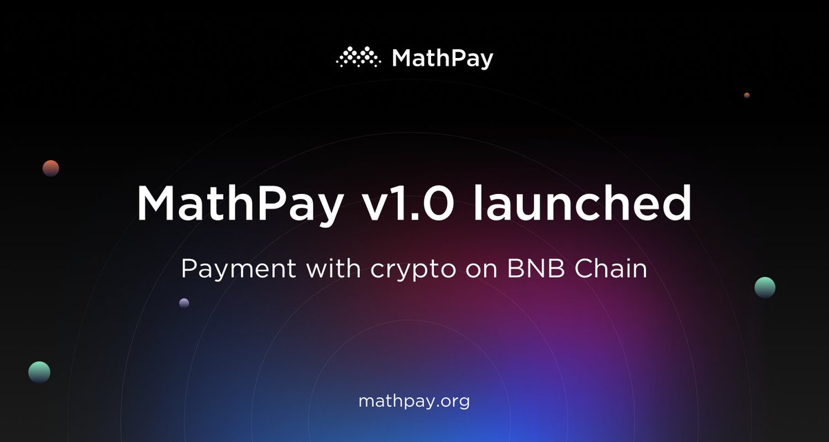 💳 UNLOCK CryptoPayments with MathPay!

Now LIVE exclusively on <a href="/BNBCHAIN/">BNB Chain</a> :

✅ Accept USDT, USDC, USD1 instantly
✅ Elevate checkout experience: Fast, smooth &amp; secure

👇 Empower your business today:
mathpay.org

$MATH