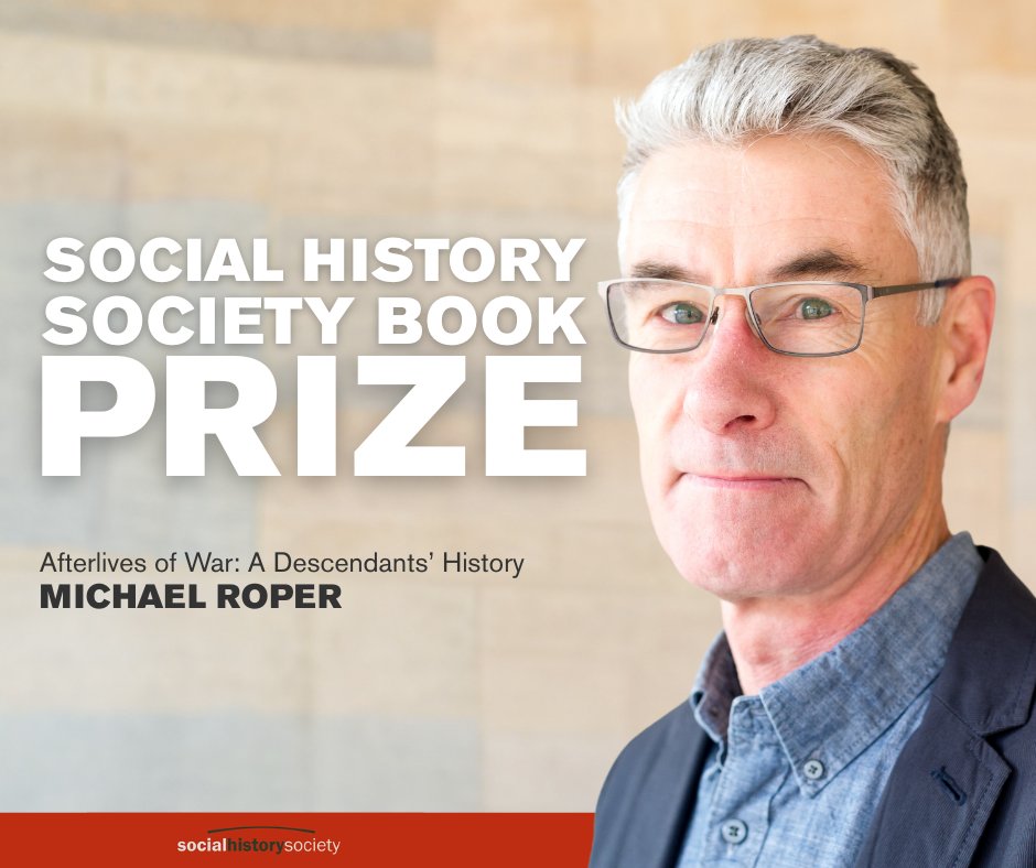 Uni_of_Essex's tweet image. Social and cultural historian and Emeritus Professor Micahel Roper has been awarded this year’s Social History Society Book Prize.
Professor Roper of @essexsociology won the prize for his book Afterlives of War: A Descendants’ History.
Find out more: brnw.ch/21wUnTu