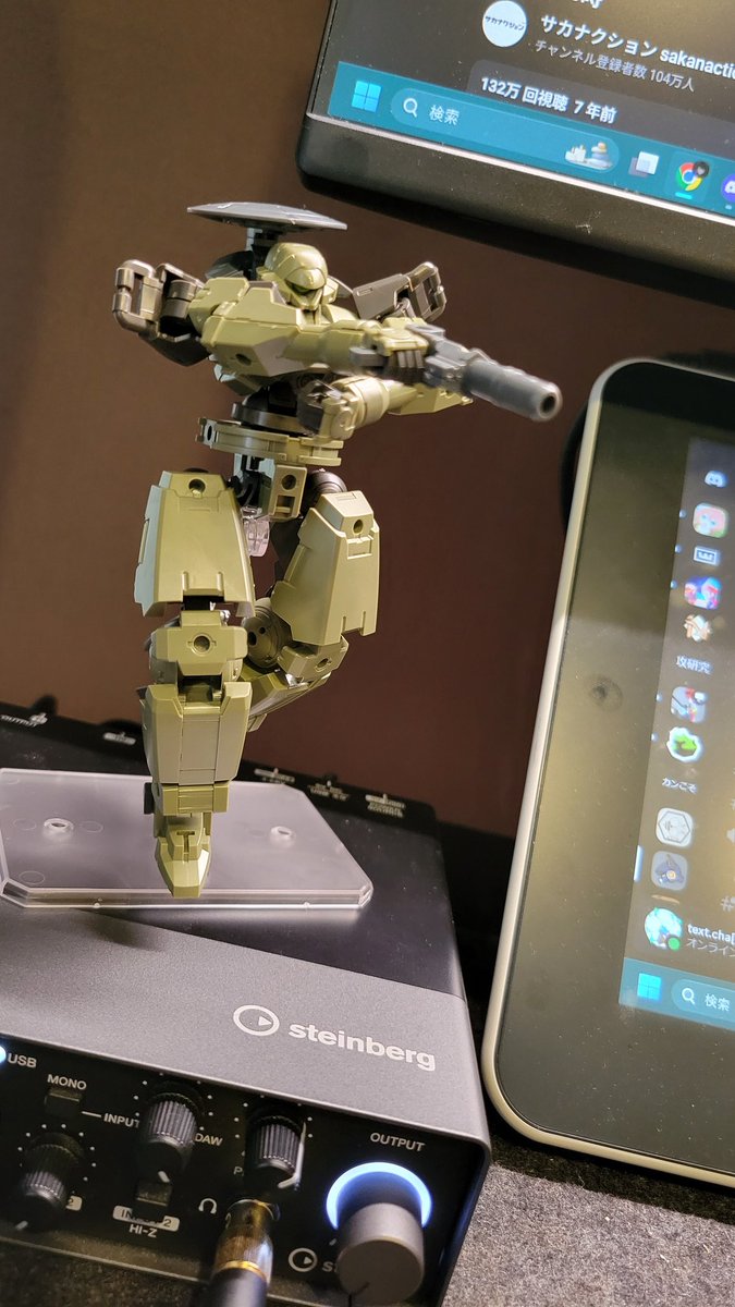 cha_text's tweet image. 初めてのプラモデル