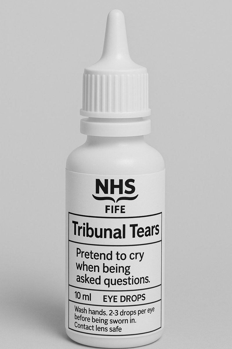 <a href="/tribunaltweets/">Tribunal Tweets</a> Witnesses stoking up on their meds...