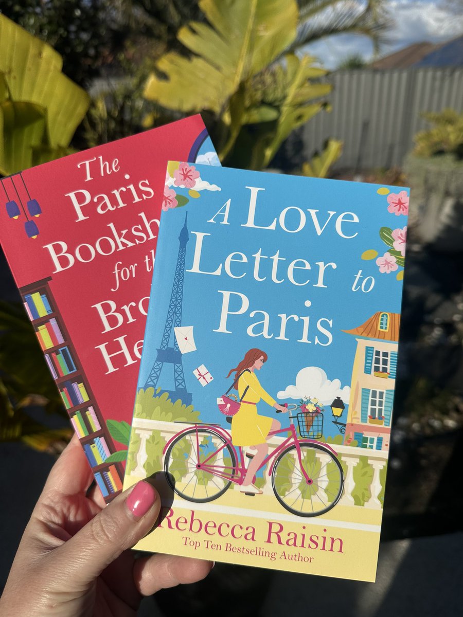 jaxandwillsmum's tweet image. Want to jet off to Paris but can’t? 

Saaaaame! Let me take you there! 

💙 A Love Letter to Paris, a romance about the ephemera we leave behind

❤️ The Paris Bookshop for the Broken-Hearted, a rom com set in a bustling bookshop mybook.to/theparisbooksh…
