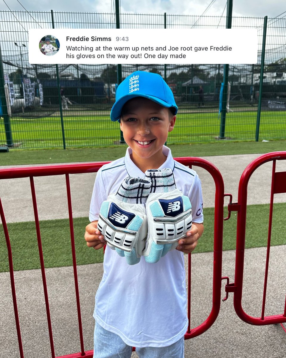 TheRootAcademy's tweet image. R66T Academy Member Freddie with a very special surprise!

Great to hear from Freddie in our R66T Academy group chat this morning.

Join the conversation through the link below 🏏

therootacademy.co.uk/pages/membersh…

#r66tacademy #cricket #joeroot