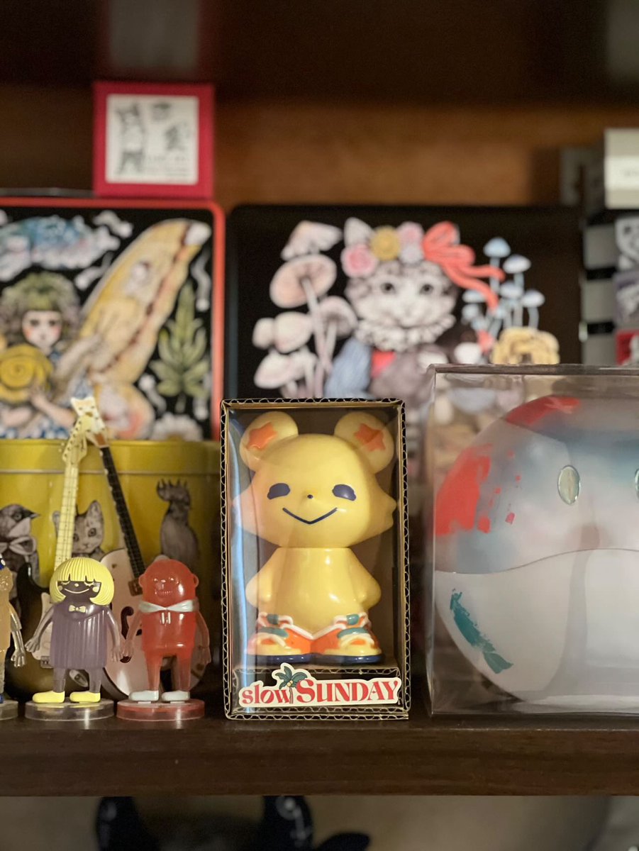 REO_spikee's tweet image. 旅に出たゲンジのお写真いただきました🥰

ハロやヒグチ先生に囲まれ
華々しい🌻

#ゲンジソフビ