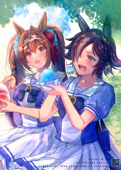 ダイワスカーレット&ウオッカ (Daiwa Scarlet & Vodka) #ウマ娘 #umamusume