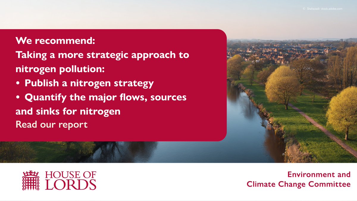 HLEnviroClimate's tweet image. 🌍Nitrogen: time to reduce, recycle, reuse
📢Our report on nitrogen is out now, read it here: publications.parliament.uk/pa/ld5901/ldse…