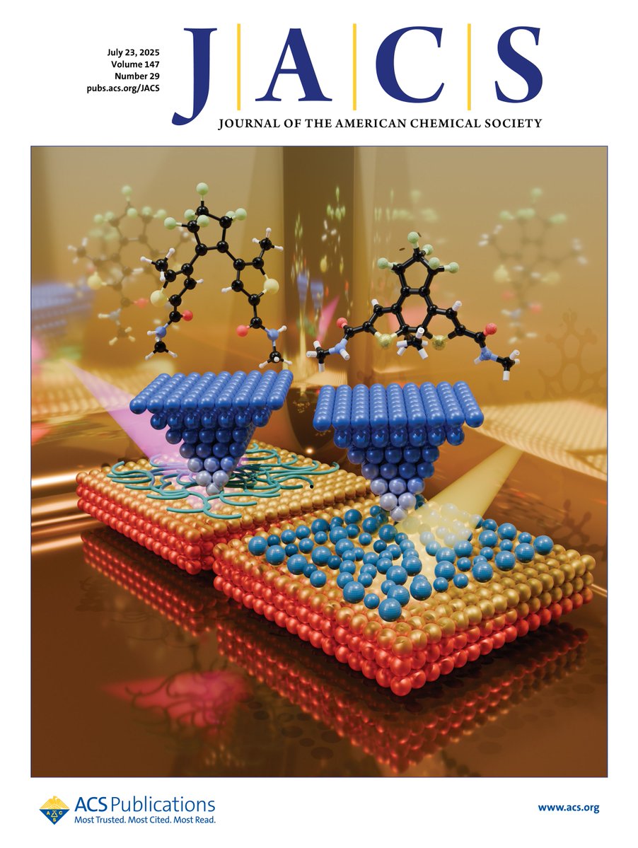 Bhadra Kaliginedi (@vkaliginedi) on Twitter photo Our work on the cover of <a href="/J_A_C_S/">J. Am. Chem. Soc.</a> . Congratulation to all coauthors. Cover art by Arpita (<a href="/LaboratorySims/">SiMS Lab</a>) <a href="/SchemSouvik/">Souvik Mondal</a> . Excellent collaboration with <a href="/Maji_TK/">Tapas K Maji</a> 's group <a href="/Molmat_JNCASR/">MolMat Lab (Prof. Tapas K Maji's Group)</a>. Thanks to <a href="/iiscbangalore/">IISc Bangalore</a> <a href="/ANRFIndia/">Anusandhan National Research Foundation</a>
pubs.acs.org/doi/full/10.10… Our work on the cover of <a href="/J_A_C_S/">J. Am. Chem. Soc.</a> . Congratulation to all coauthors. Cover art by Arpita (<a href="/LaboratorySims/">SiMS Lab</a>) <a href="/SchemSouvik/">Souvik Mondal</a> . Excellent collaboration with <a href="/Maji_TK/">Tapas K Maji</a> 's group <a href="/Molmat_JNCASR/">MolMat Lab (Prof. Tapas K Maji's Group)</a>. Thanks to <a href="/iiscbangalore/">IISc Bangalore</a> <a href="/ANRFIndia/">Anusandhan National Research Foundation</a>
pubs.acs.org/doi/full/10.10…