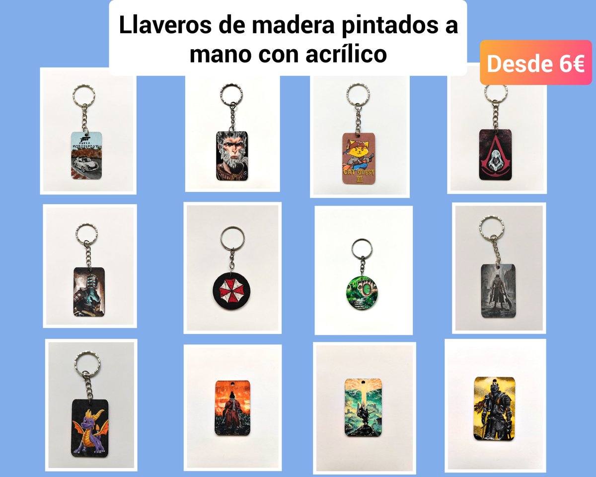 Almudena_RF's tweet image. 🎉 ¡Comenzamos con las ofertas de verano! 🎉
👉 Prints a mitad de precio la segunda unidad.
👉 Envío gratuito por compras de 15€ o más en llaveros, marcapáginas y prints.
Puedes ver todos los artículos disponibles en mi galería de ko-fi: ko-fi.com/almudena_rf/ga…
Compras por MD