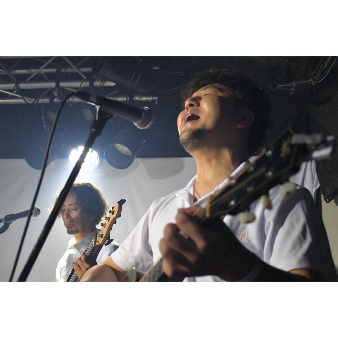 asusual_asusual's tweet image. 2025.07.20
【cry for the moon】
release party
guitar&Chorus "かっきー
photo By 栗原さん&ひろえ