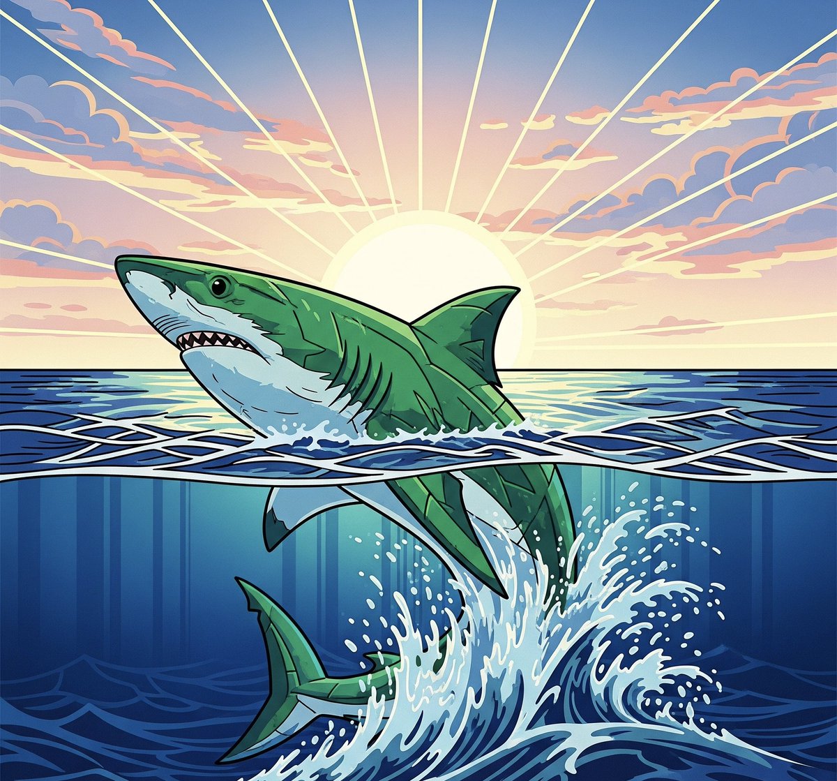 bitcoinboog's tweet image. top of it 🦈