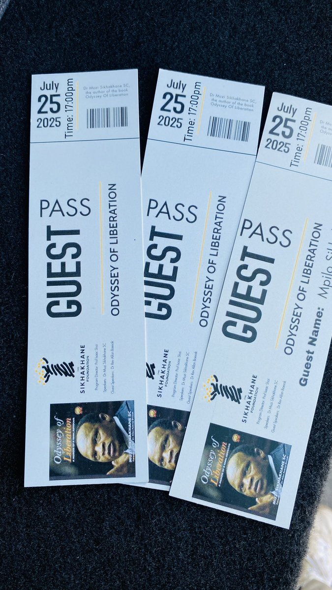 TSFoundation__'s tweet image. Join us at the Odyssey of Liberation Homecoming in Durban at the Playhouse tomorrow at 17:00.
Do you have your ticket?
Get yours now on quicket.
quicket.co.za/events/326273-…
