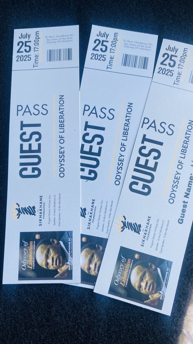 TSFoundation__'s tweet image. Join us at the Odyssey of Liberation Homecoming in Durban at the Playhouse tomorrow at 17:00.
Do you have your ticket?
Get yours now on quicket.
quicket.co.za/events/326273-…