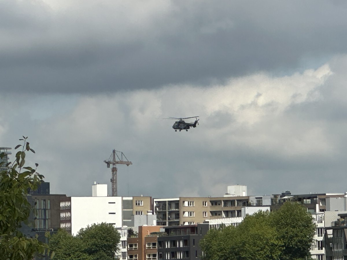 MennoSwart's tweet image. Cougar flying over Amsterdam