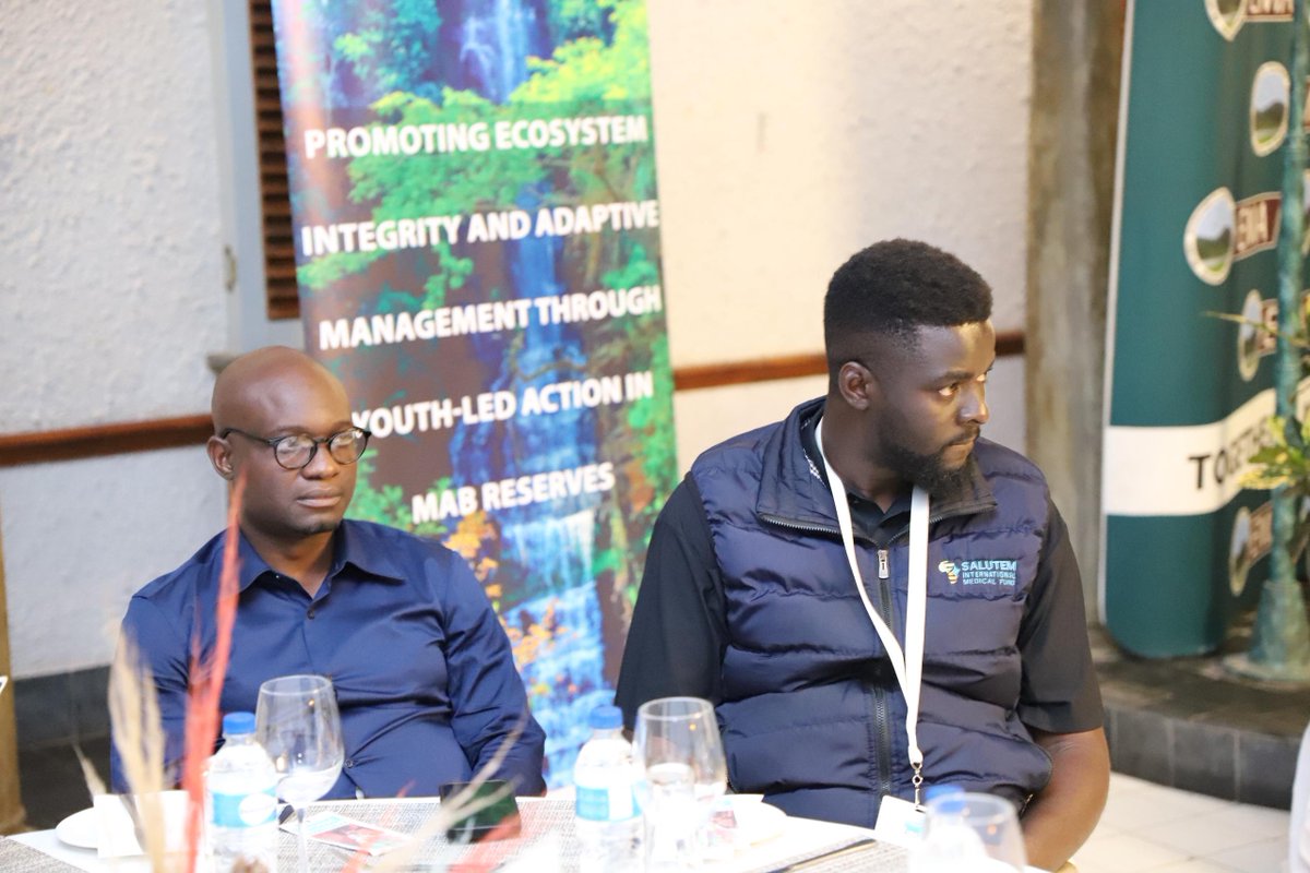 our team joined a welcome dinner in Victoria Falls hosted by the #Ramsar Youth Committee, Ministry of Environment, and EMA strengthening youth ties and shaping future engagement in #wetlands under the Ramsar Convention.

#RamsarCOP15 #victoriafalls #ProtectingOurEnvironment