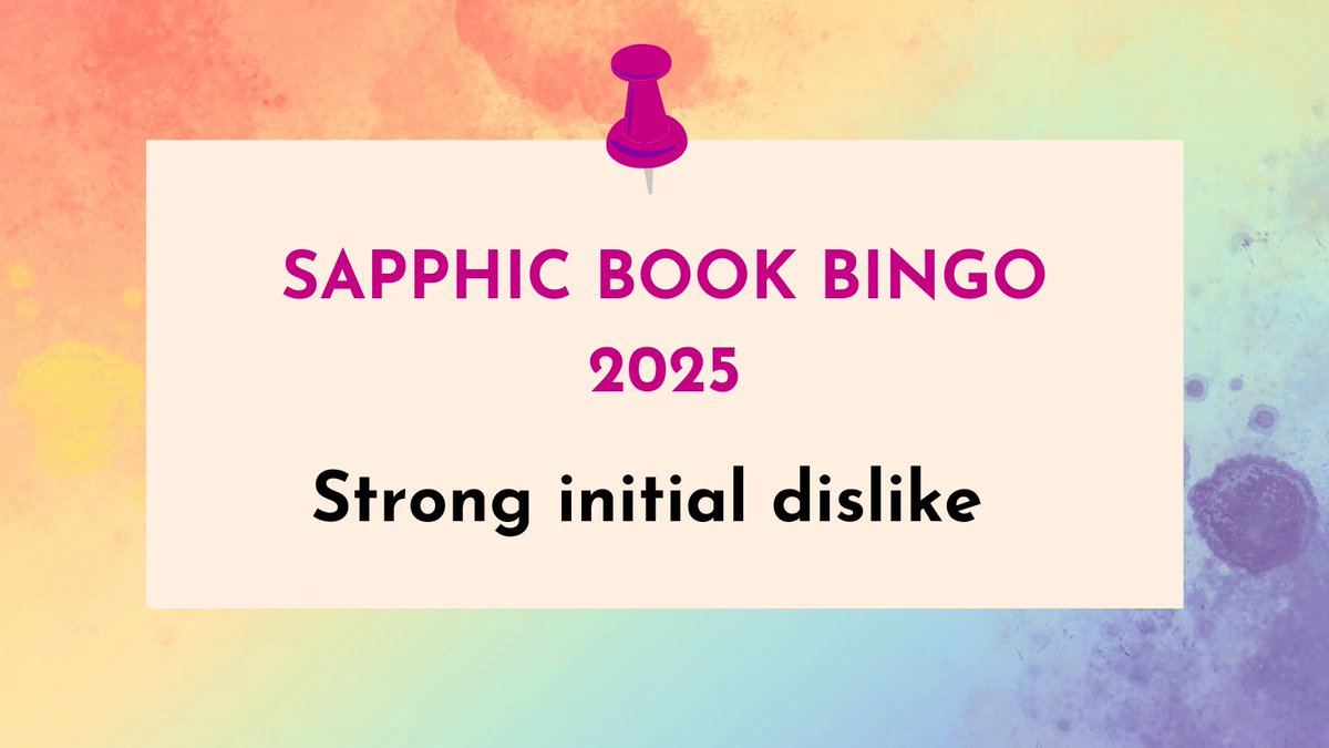 JaeFiction's tweet image. This weekβs Sapphic Book Bingo category features characters with a strong initial dislike.
If you enjoy enemies-to-lovers romances or just clashing personalities, check out the 15 recommended books on my blog:
jae-fiction.com/characters-witβ¦