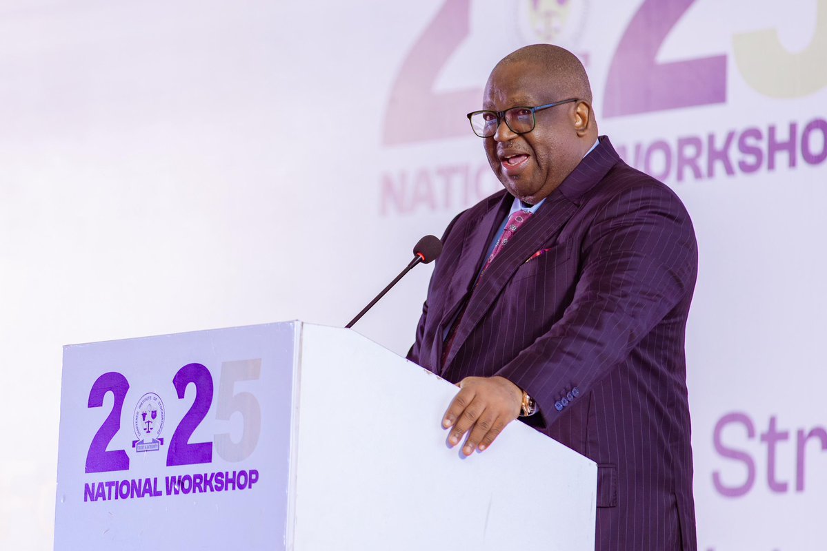 CalebMutfwang's tweet image. WE CANNOT BUILD A TRILLION-DOLLAR ECONOMY FROM THE TOP ALONE. WE MUST START FROM BOTTOM.
Yesterday, I had the honour of addressing distinguished policymakers, capital market stakeholders, and development partners at the National Workshop organized by the Chartered Institute of…
