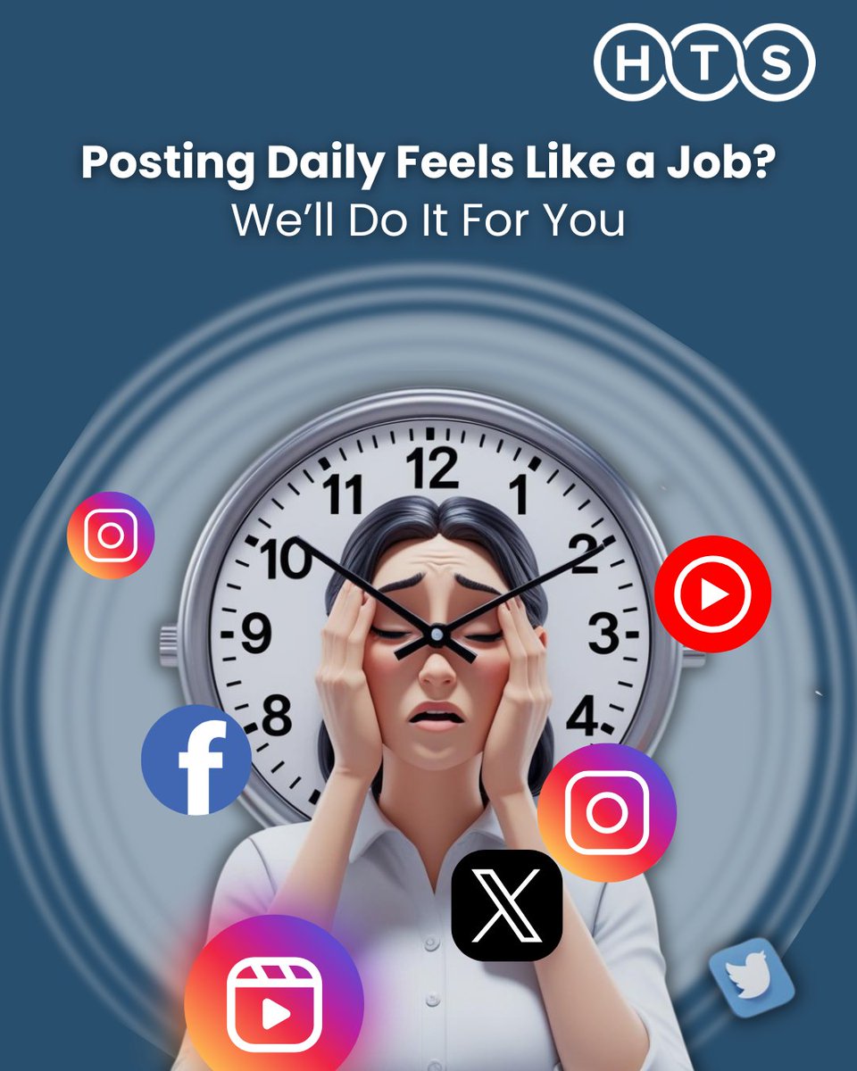 HubTheSolutions's tweet photo. Posting daily while running a biz? Exhausting. 
Let Hub The Solutions handle your socials.
We take care of:
✔️ Strategy &amp; design
✔️ Captions &amp; hashtags
✔️ Scheduling &amp; tracking

We’ll keep your brand visible. 
🌐 https://t.co/WhbYbcs0pF
#HubTheSolutions #SocialMediaSupport https://t.co/GYI5n5iXHR