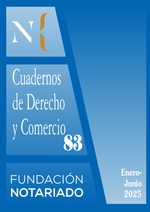 Fundación Notariado (@fnotariado) on Twitter photo ¡Ya está disponible el número 83 de la revista Cuadernos de Derecho y Comercio! 📖
Puedes consultarla en la sección de Publicaciones de nuestra web 🔗 fundacionnotariado.org/portal/revista… ¡Ya está disponible el número 83 de la revista Cuadernos de Derecho y Comercio! 📖
Puedes consultarla en la sección de Publicaciones de nuestra web 🔗 fundacionnotariado.org/portal/revista…