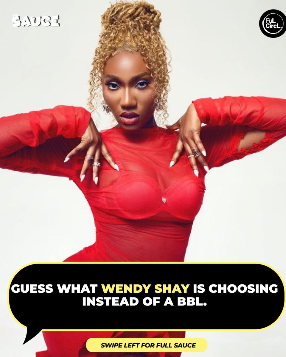 FulLCircLAfrica's tweet image. THE SAUCE🚨: @wendyshayofficial replies people who accuse her of going through the BBL process saying she would rather use the money for donations rather than a BBL.
🎥 : @3musicnetworks