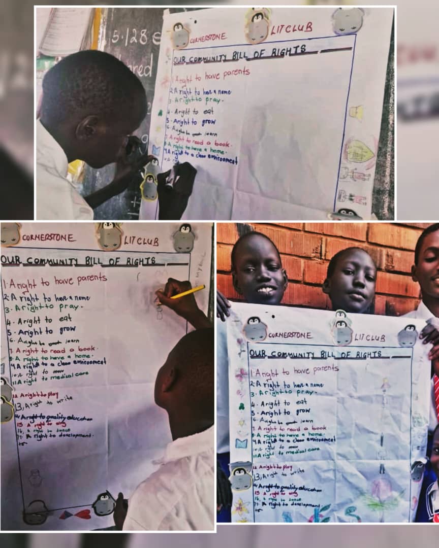 "When a child knows their rights, they don’t just grow — they lead. 🌱✍️ Together, they create a stronger, fairer community for all. #ChildrensVoices #rights #Empoweringchildren #FutureLeaders <a href="/artofachildug/">Art of a Child</a> <a href="/litworldsays/">LitWorld</a>