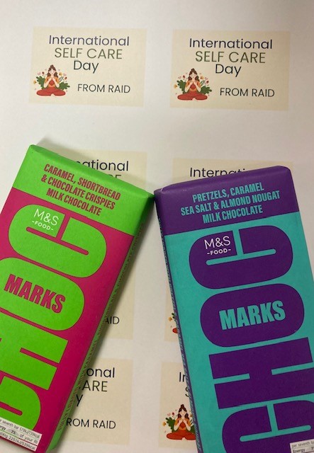 We’re celebrating ‘Self-Care Day’ with chocolate 🍫for our team (we❤️chocolate!)
We ALL need to take care of ourselves 24/7 especially on the 24 July. Make your own self care a priority😀

#SelfCareDay #youmatter #TakeCareOfYou  <a href="/marksandspencer/">M&S</a>