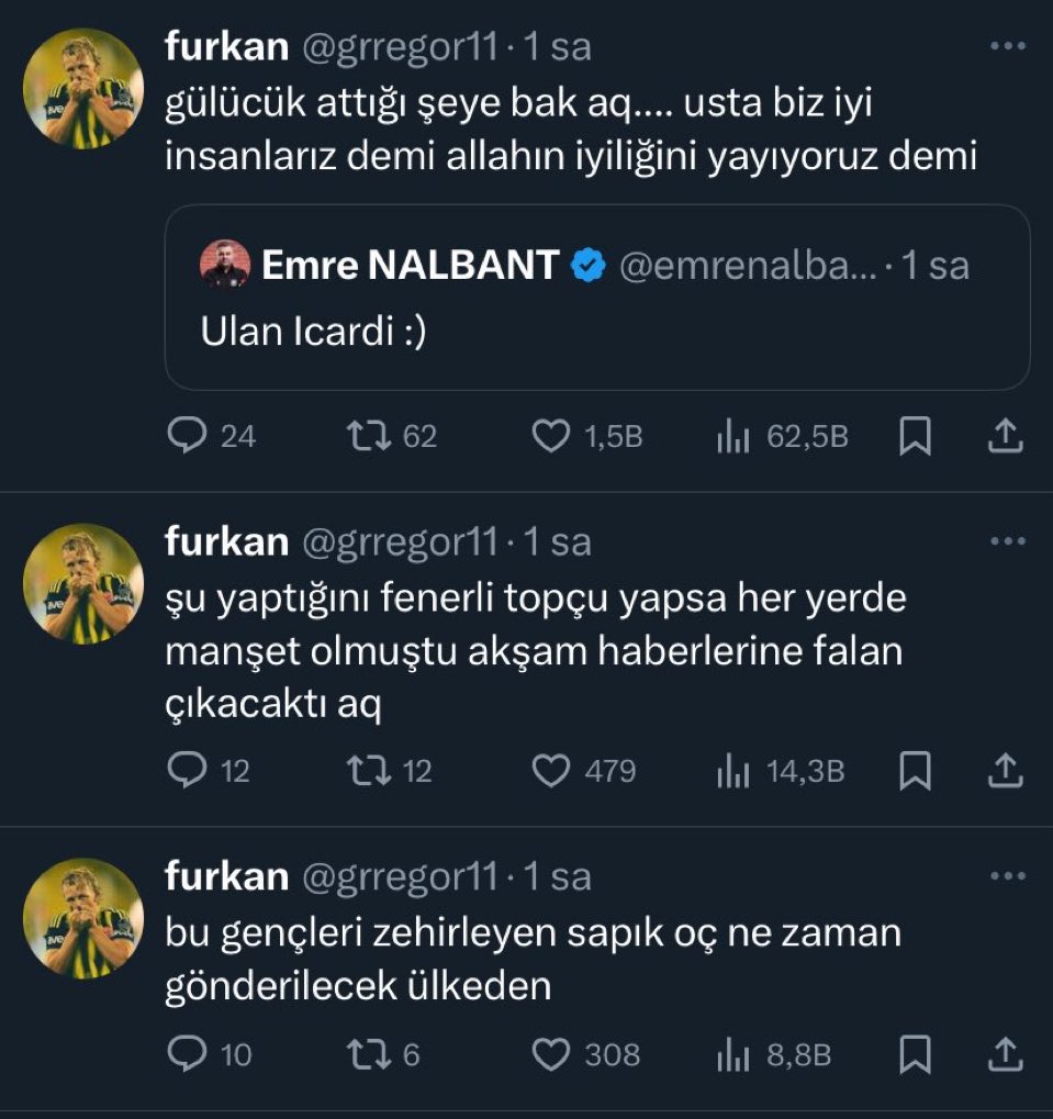 adam şu twitleri sabahın 11inde atıyo bak