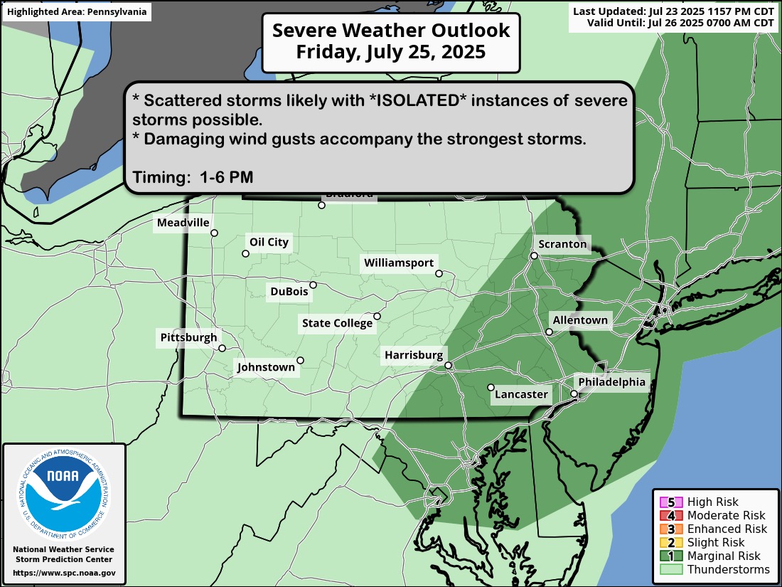 Good Thursday morning ☕️ - swamp A$$ weather returns with highs near 90 and high humidity this afternoon. This continues thru the weekend. Friday storms (~1-6PM) come with a low end risk to turn severe; coverage of storms will be numerous. Garden variety storms Saturday afternoon