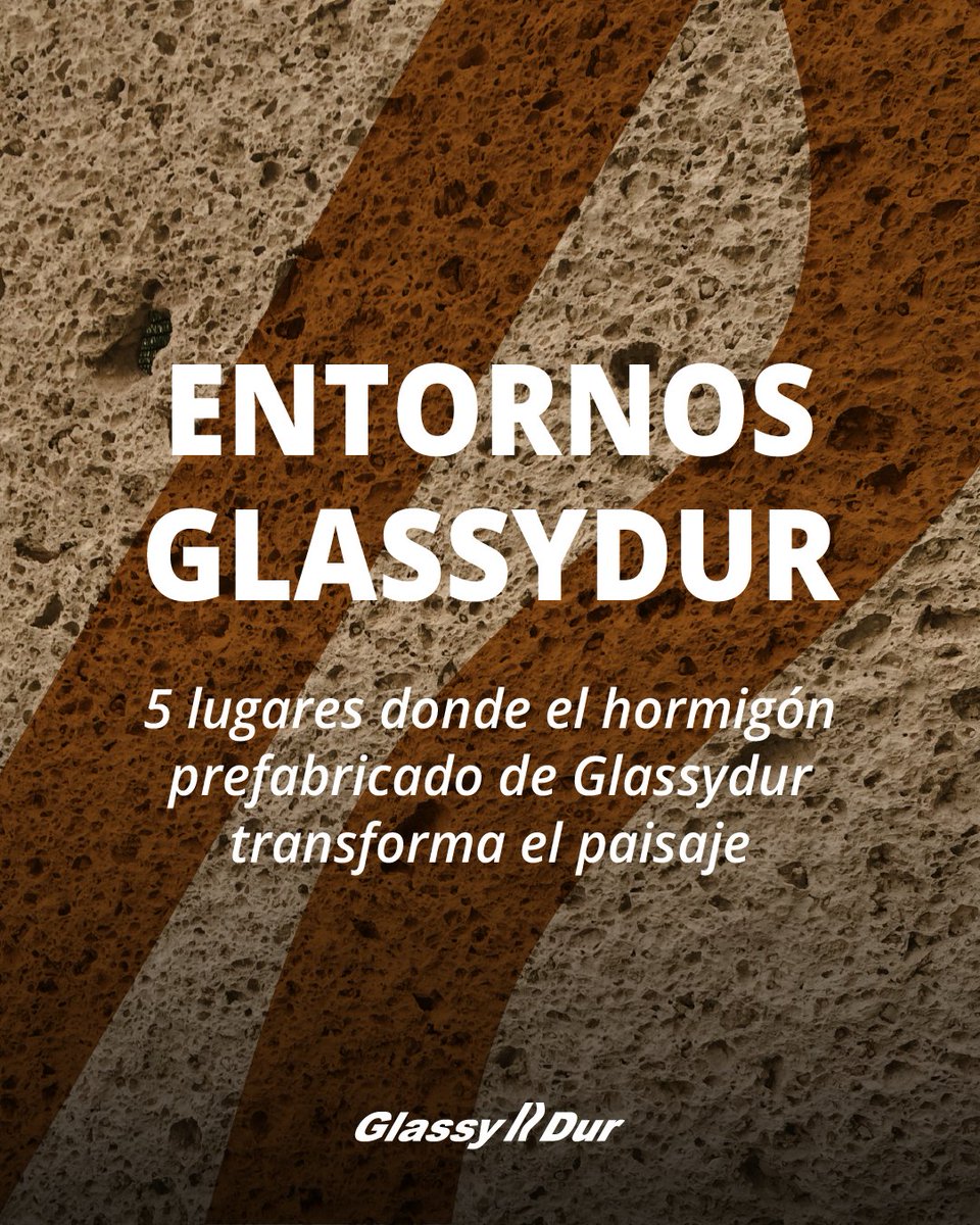 GlassyDur's tweet photo. 🌍 5 lugares donde el hormigón prefabricado de Glassydur transforma el paisaje 🏗️✨

1️⃣ Entornos naturales
2️⃣ Espacios culturales
3️⃣ Avenidas urbanas
4️⃣ Zonas turísticas
5️⃣ Parques públicos

Descubre nuestras soluciones en https://t.co/KLRnH1Auka

#Glassydur https://t.co/e1kP46l0q2