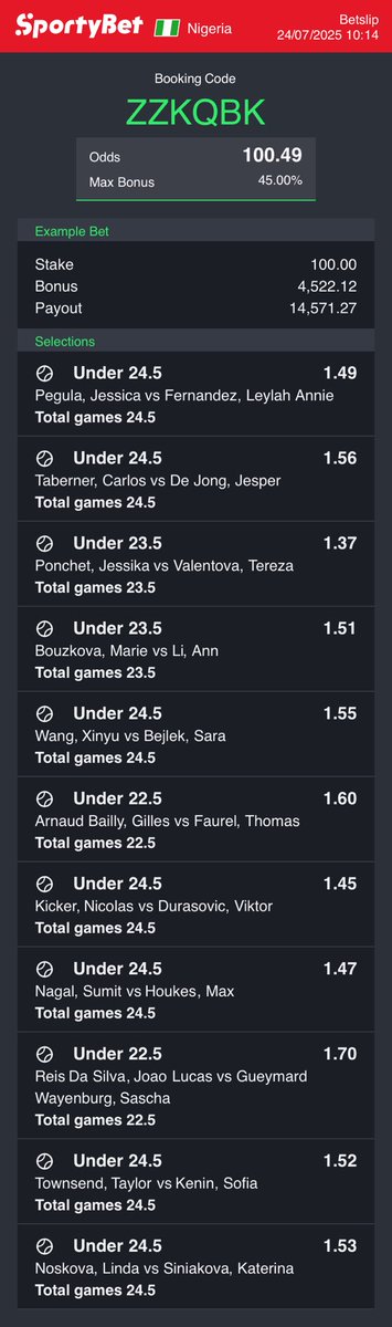 AdigunToluwani1's tweet image. VT6HVV

Tennis 100odd 

Like and repost 
@Justina_Omaya