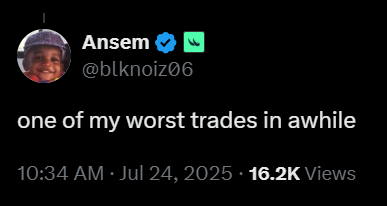 lorenzoxbt's tweet image. crazy how $PUMP is officially the worst trade of the  year for so many

Ansem, ChartFu, Rasmr, everyone got baited into thinking participating in the presale was a good idea

haven&apos;t looked at the chart, but in vibe trading, this would be the signal to go long here

while…