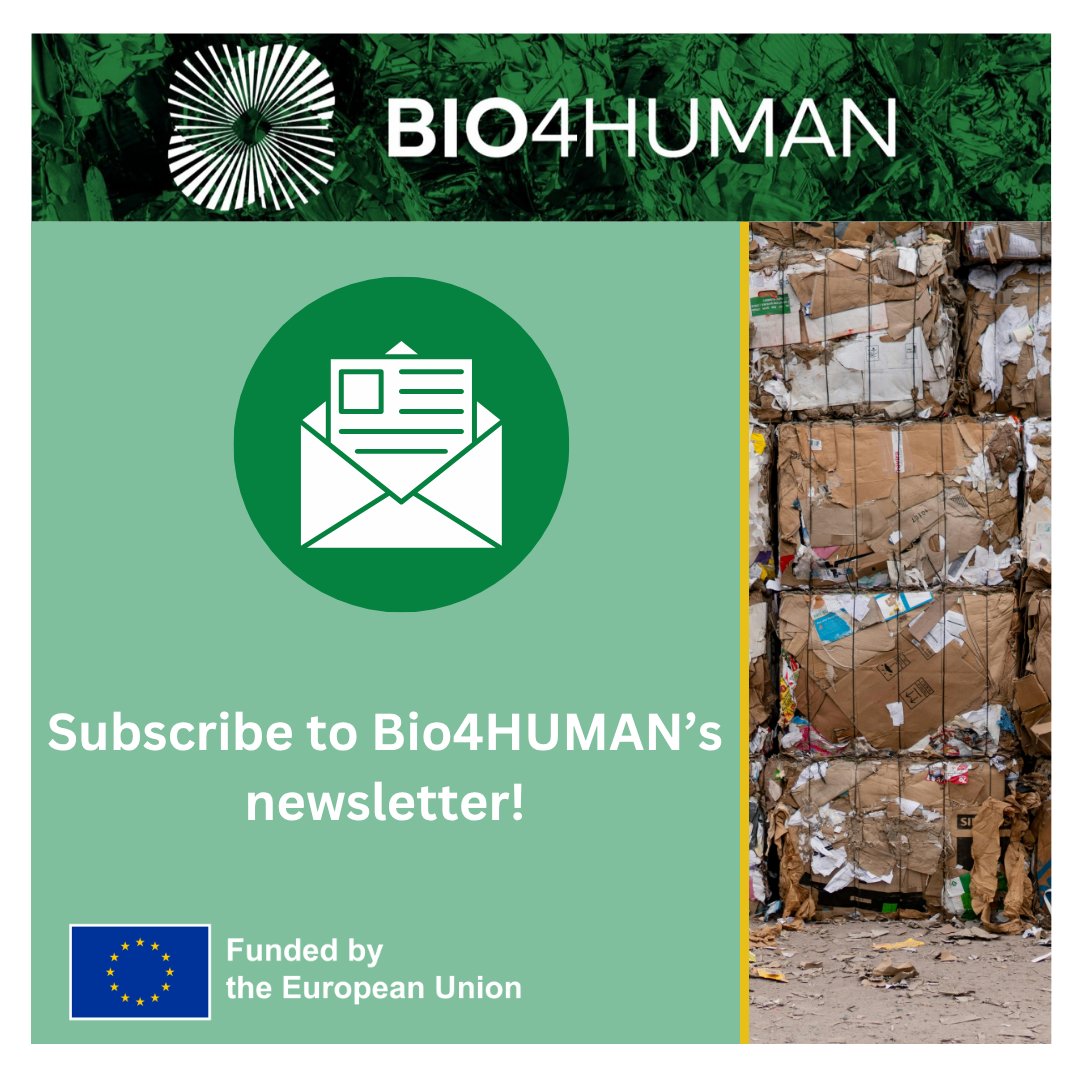 bio_4_human's tweet image. 📬 Get the latest on Bio4HUMAN — from insights to milestones on tackling solid waste in humanitarian settings with bio-based innovation.
👉 Subscribe: bio4human.eu/subscribe-to-o…
#bio4human #solidwastemanagement #biobasedsolutions #HorizonEurope