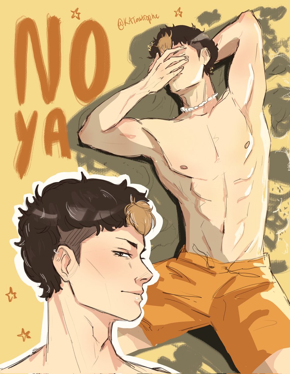 callme_kat_art's tweet image. Timeskip traveller Noya!☀️ (with a mullet)
#Haikyuu #haikyuufanart #nishinoya #hq