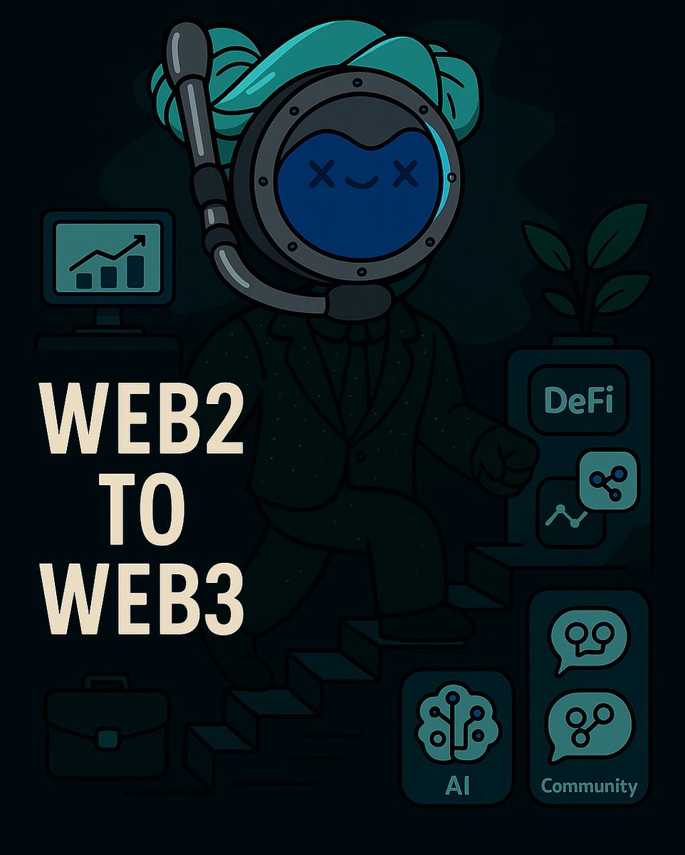 DecodedWeb9290's tweet image. Switching from Web2 to Web3?
What role fits YOU?
Thinking of switching lanes? 🤔
You don’t have to start from zero, Here’s how your 9–5/Web2 jobs translate to Web3 roles and the metaverse 🧑💻🌐
A guide to career mapping in Web3 🧵👇
