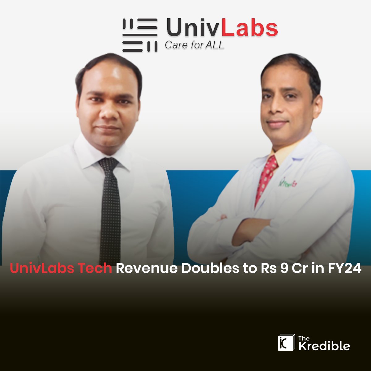 TheKredible's tweet image. Gurugram-based medical device startup UnivLabs Tech recorded a 2x surge in revenue to Rs 9 crore in FY24, up from Rs 4.35 crore in FY23.
Read more at: thekredible.com/blogs/univlabsโฆ