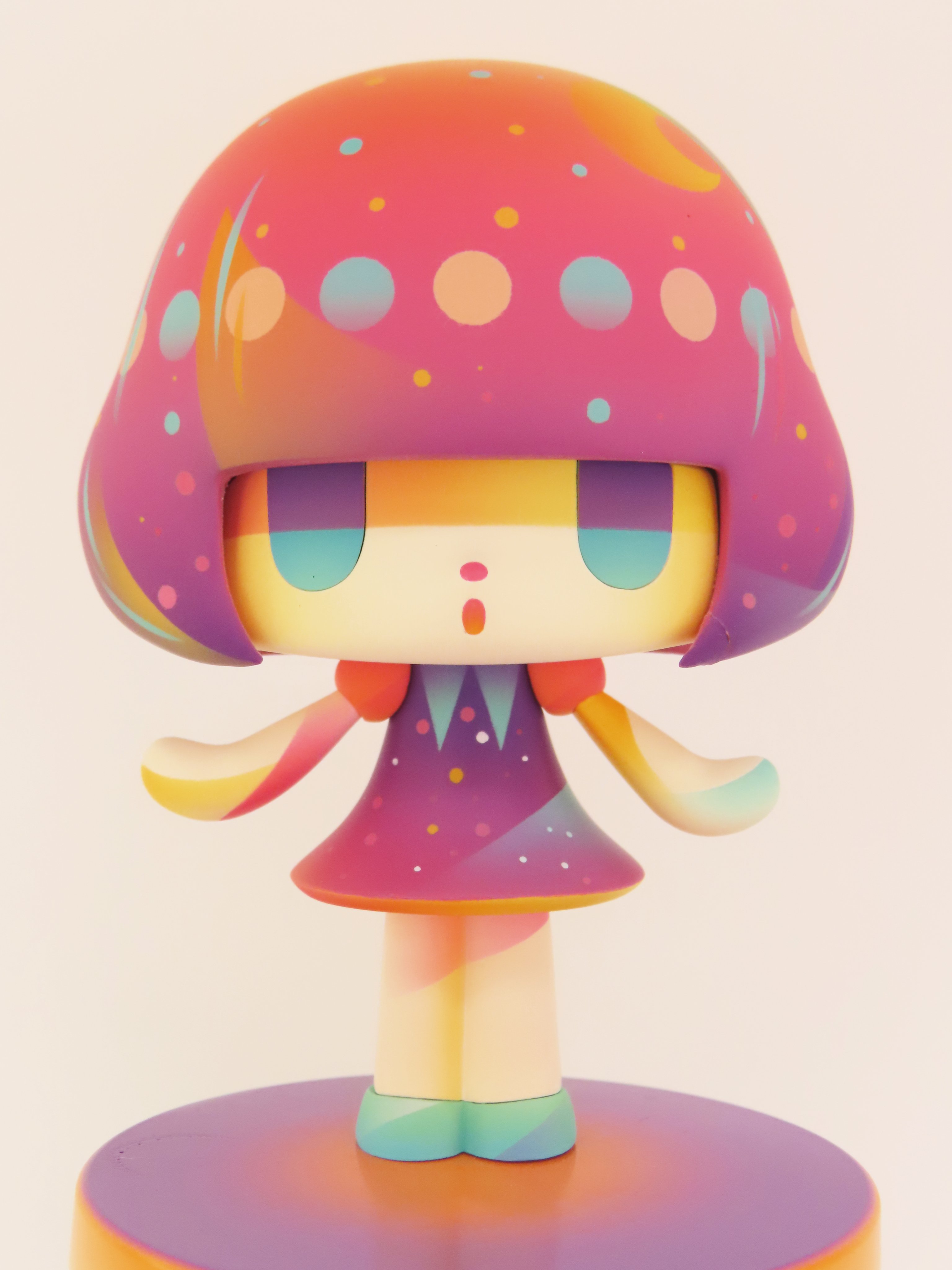 チヨコ 個展限定 Tiyoko MODE ソフビ タカハシユリ イラストレーター・タカハシユリ氏のかわいい「チヨコソフビ