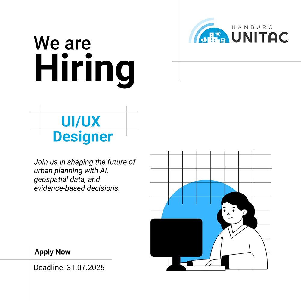 📢 We are #hiring!
 #UNITAC is recruiting three positions to support our ongoing projects:
 ✅ Geospatial Frontend Specialist:
✅ UI/UX Designer
✅ Full Stack Developer 
  
 Application deadline: 31 July 2025
 For details, visit: unitac.un.org/latest
 
 #UNjobs #uncareers